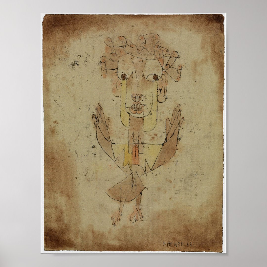 Paul Klee - Angelus Novus Poster | Zazzle