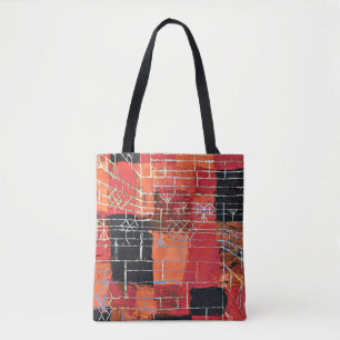 Paul Klee art: Configuration Perspective Tote Bag