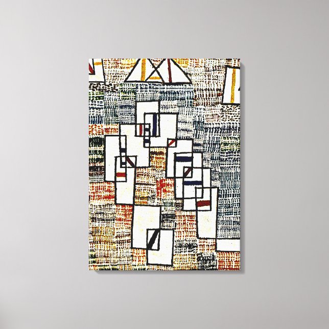 Paul Klee art - Cote de Provence Canvas Print (Front)