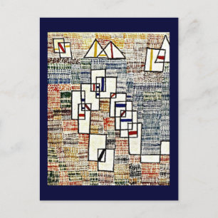 Paul Klee art: Cote de Provence Postcard