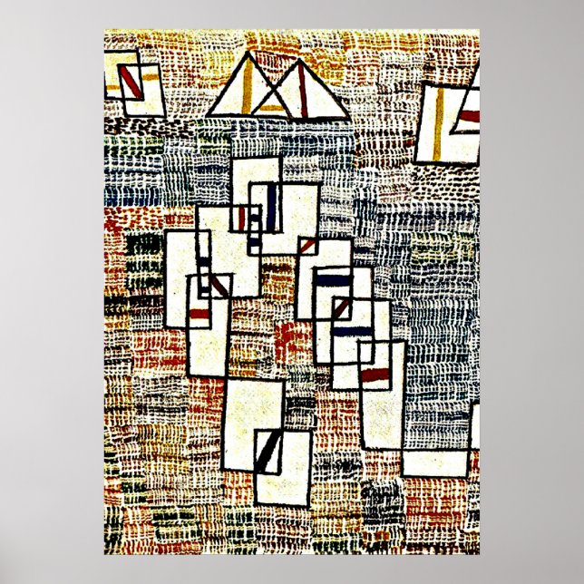 Paul Klee art - Cote de Provence Poster (Front)