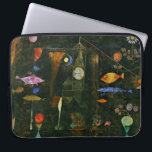 Paul Klee art: Fish Magic, famous Klee painting Laptop Sleeve<br><div class="desc">Paul Klee art: Fish Magic,  famous Klee painting laptop sleeve.</div>
