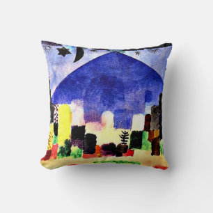 Paul Klee art, Mount Niesen, Cushion