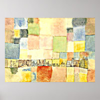 Paul Klee art - New district in M