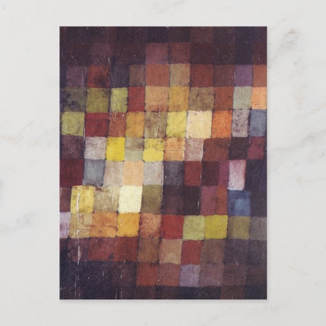 Paul Klee Art Postcard (Front)