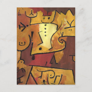 Paul Klee Art Postcard