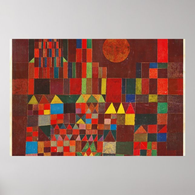 Paul Klee Art Poster (Front)