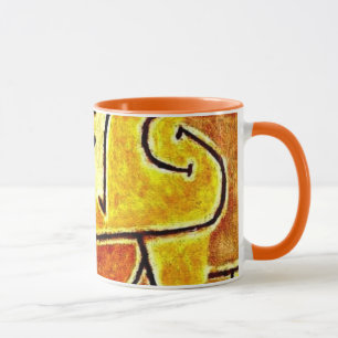 Paul Klee art: Red Waistcoat, painting by Klee Mug