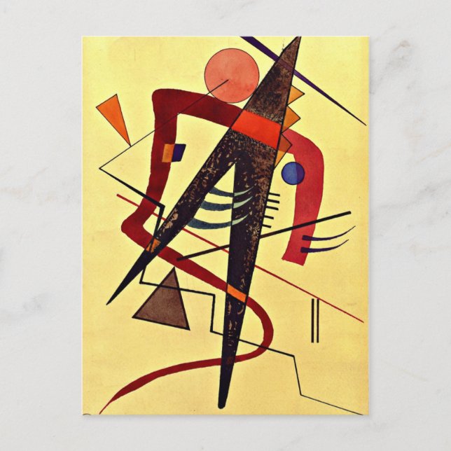 Paul Klee art: Warm Postcard (Front)