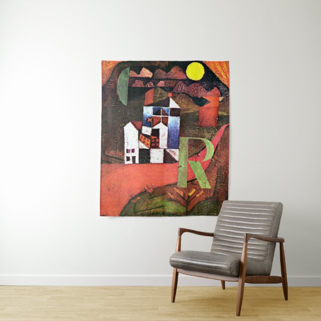 Paul Klee artwork, Villa R Tapestry (In Situ)