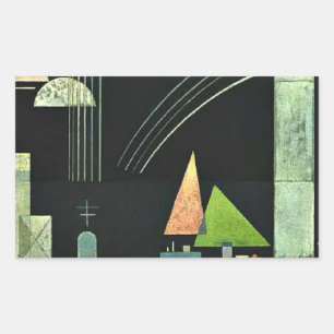 Paul Klee — At Rest, Rectangular Sticker