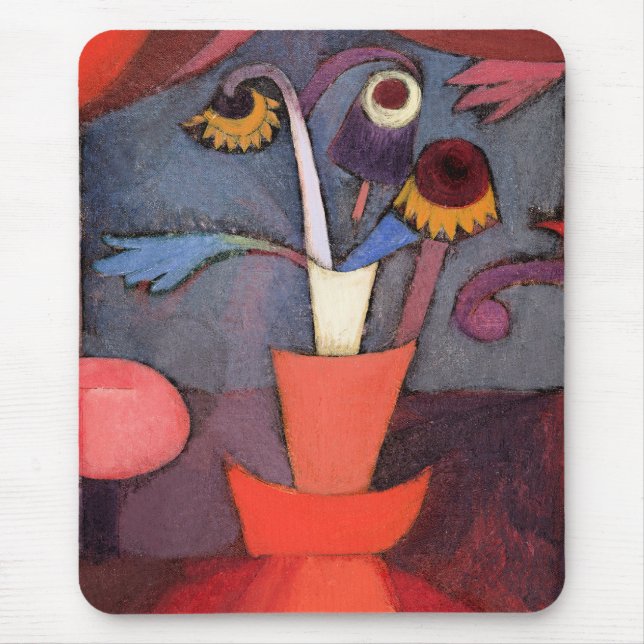 Paul Klee, Autumn Flower, Mouse Mat (Front)
