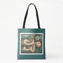 Paul Klee - Barbed Noose With Mice Tote Bag