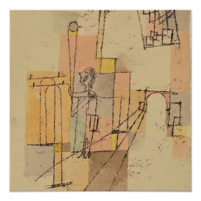 Paul Klee Before the Festivity   Poster (Front)
