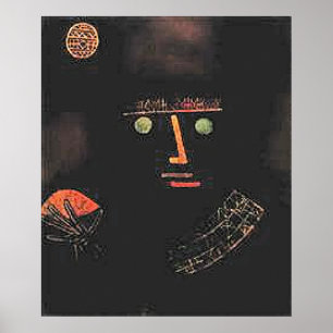 Paul Klee, Black Knight, Poster