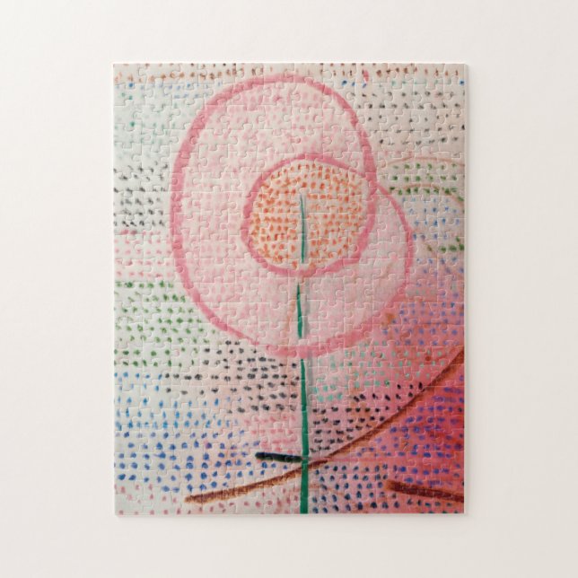 Paul Klee, Blossoming (1934) - Colourful Jigsaw Puzzle (Vertical)