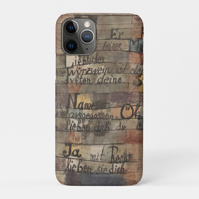 Paul Klee   Case-Mate iPhone Case (Back)