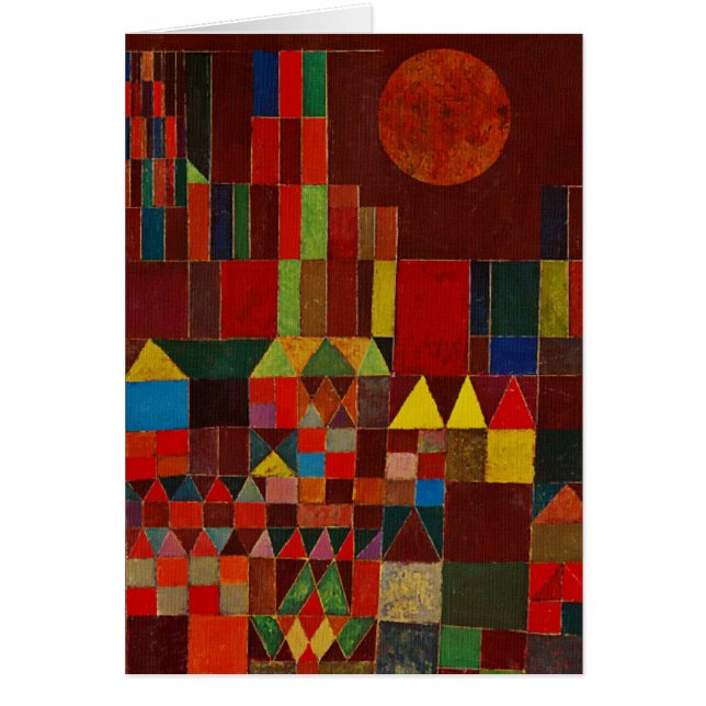 Paul Klee Castle And Sun (Front)