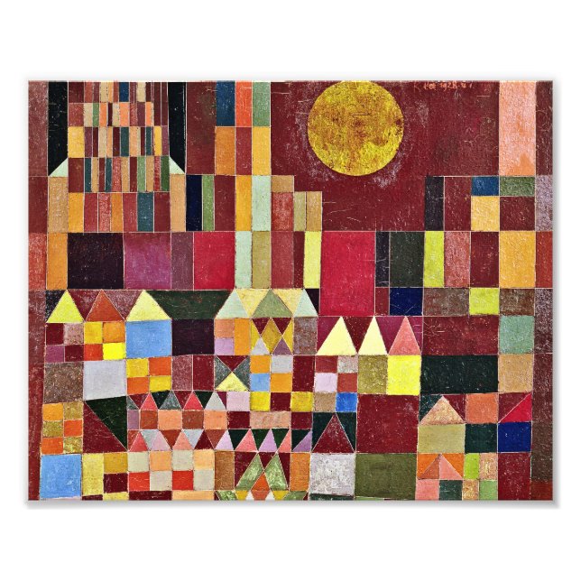 Paul Klee - Castle And Sun Photo Print (Front)