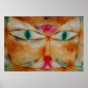 Paul Klee Cat And Bird Poster