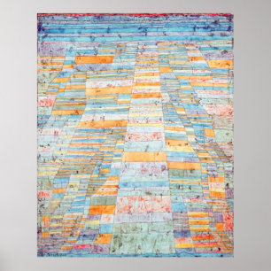 Paul Klee Composition In A Circle Poster