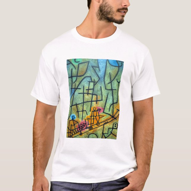 Paul Klee Conquest of the Mountain T-Shirt (Front)