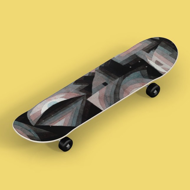 Paul Klee Cool Vintage Abstract Art Skateboard (Creator Uploaded)