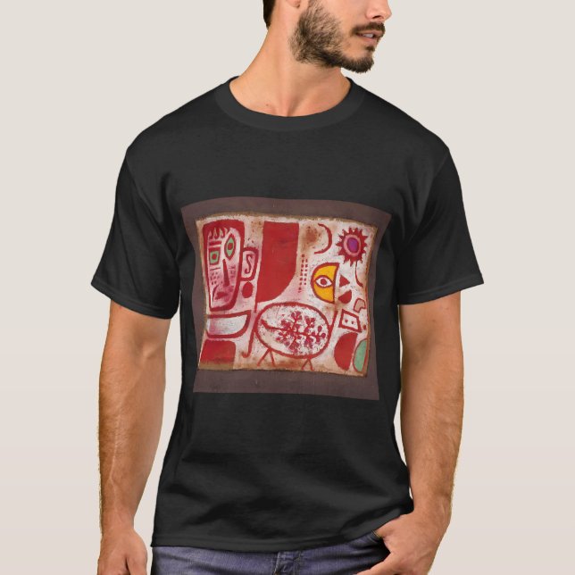Paul Klee Dry-cool garden ( Abstract patternÂ· exp T-Shirt (Front)