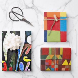 Paul Klee Famous paintings Wrapping Paper Sheets