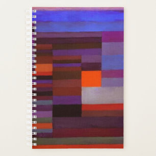 Paul Klee Fire In The Evening Abstract Fine Art Planner