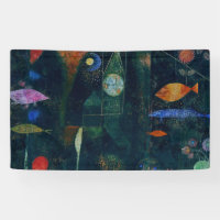 Paul Klee Fish Magic Abstract Painting Graphic Art