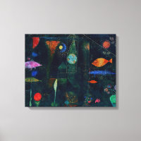 Paul Klee Fish Magic Abstract Painting Graphic Art