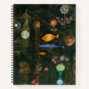 Paul Klee Fish Magic Abstract Surrealist Art Notebook