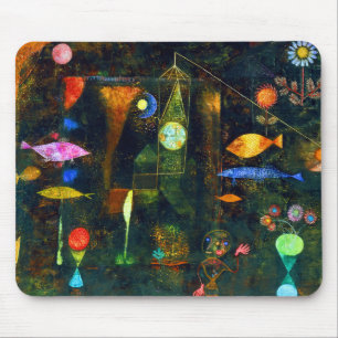 Paul Klee Fish Magic Mouse Mat