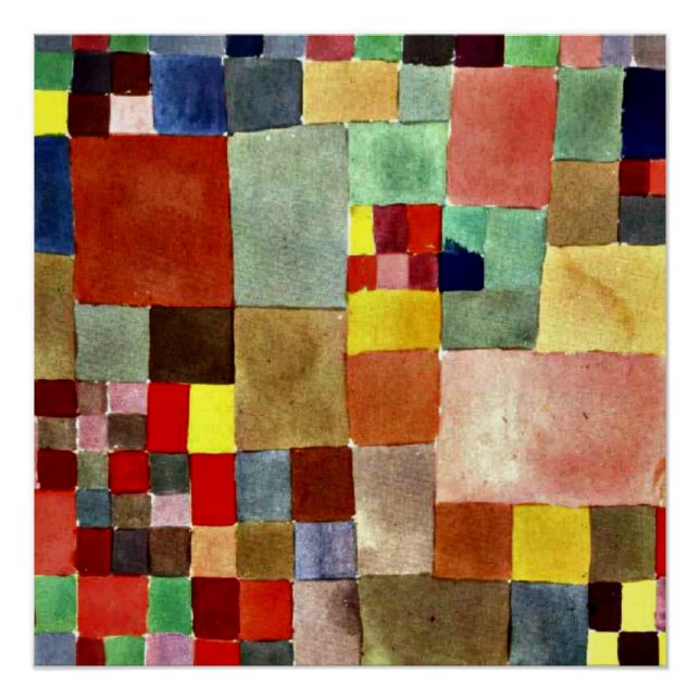 Paul Klee - Flora on Sand Poster (Front)