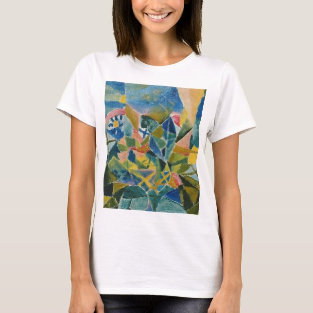 Paul Klee - Flower Bed T-Shirt (Front)