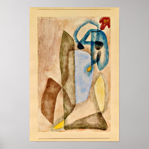 Paul Klee - Flower in March,  Poster
