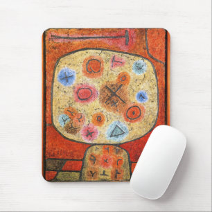 Paul Klee, Flowers in Stone, Mouse Mat