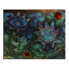 Paul Klee Flowers In The Night On Cloth