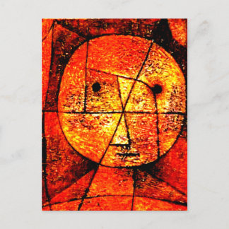 Paul Klee - Gauze, abstract art,  Postcard