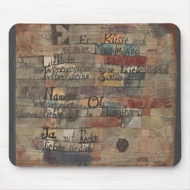 Paul Klee (German, 1879 - 1940) Mouse Mat (Front)