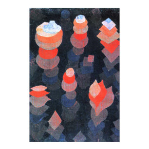 Paul Klee - Growth of the Night Plants Photo Print