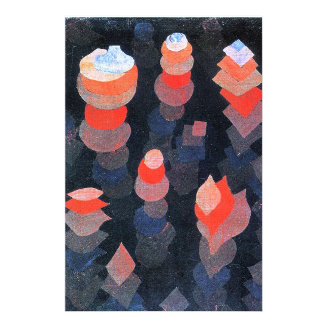 Paul Klee - Growth of the Night Plants Photo Print (Front)
