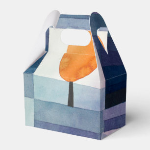 Paul Klee Harbinger of Autumn Blue Modern Abstract Favour Box