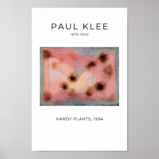 Paul Klee, Hardy Plants - Colourful Abstract Art Poster