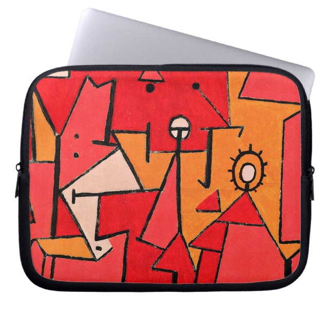 Paul Klee, Heat, Laptop Sleeve (Front)