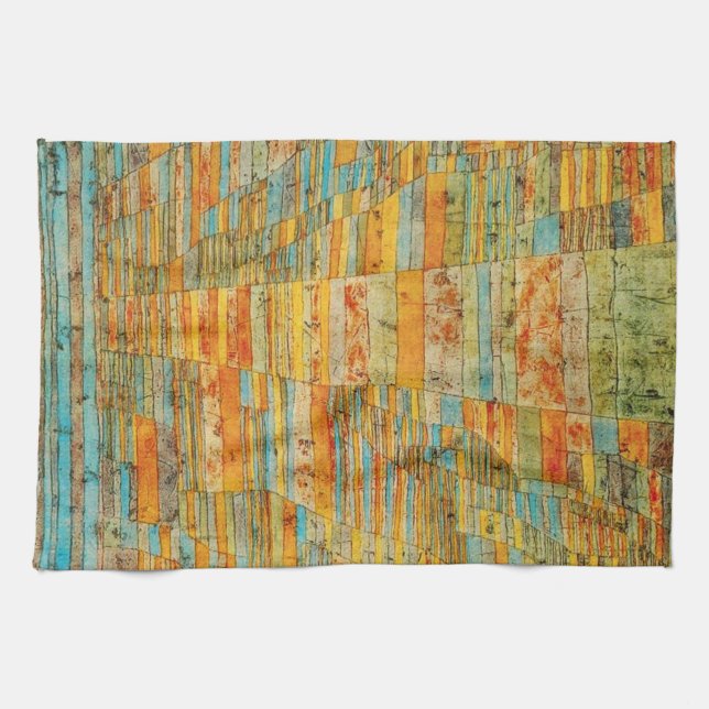 Paul Klee Highways and Byways Kitchen Towel (Horizontal)