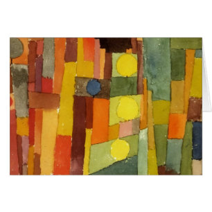 Paul Klee In The Style Of Kairouan Watercolor Art