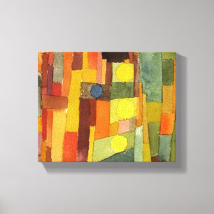 Paul Klee In The Style Of Kairouan Watercolor Art Canvas Print