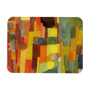 Paul Klee In The Style Of Kairouan Watercolor Art Magnet